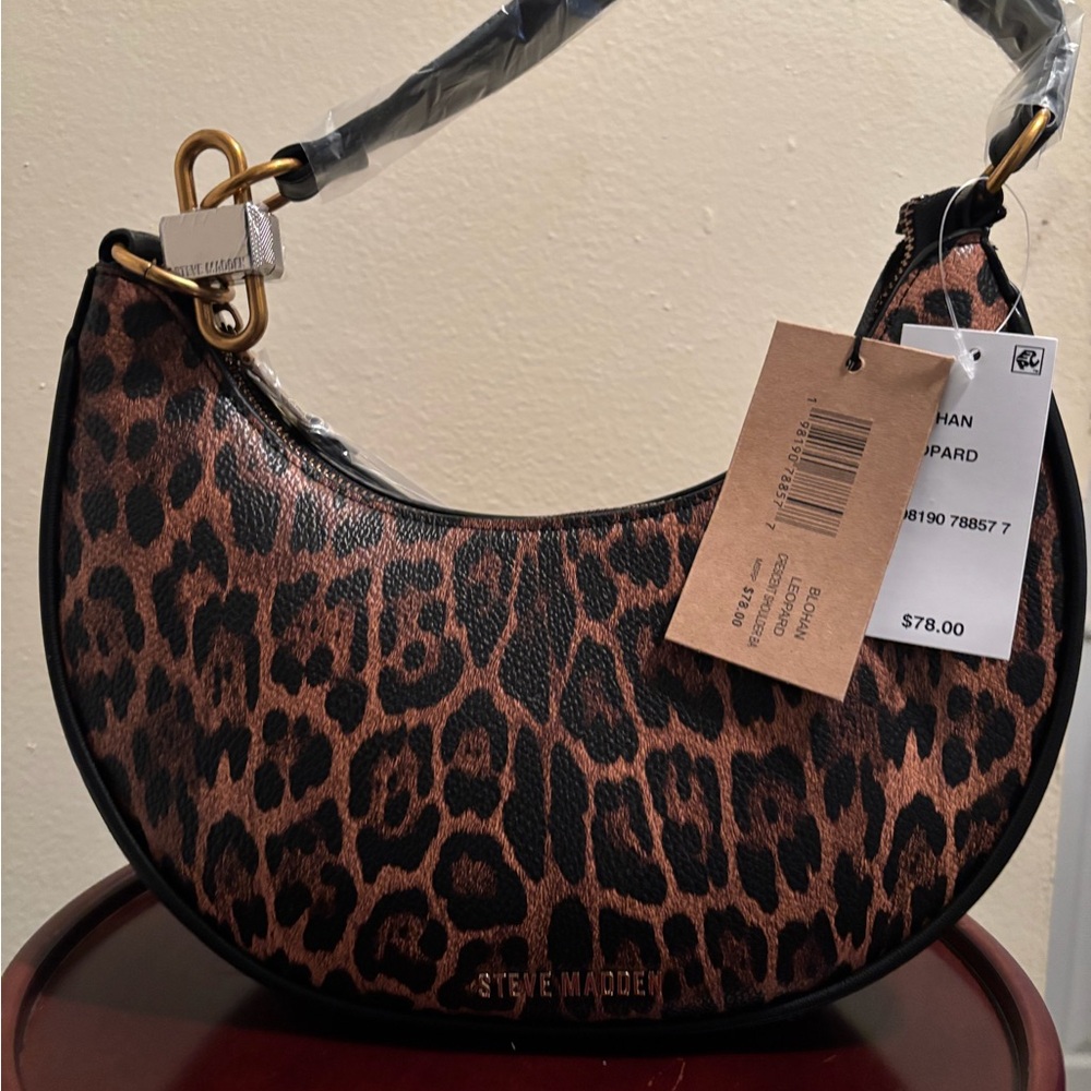 Steve Madden Animal Print Hobo Bag